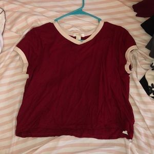 Red Crop Top